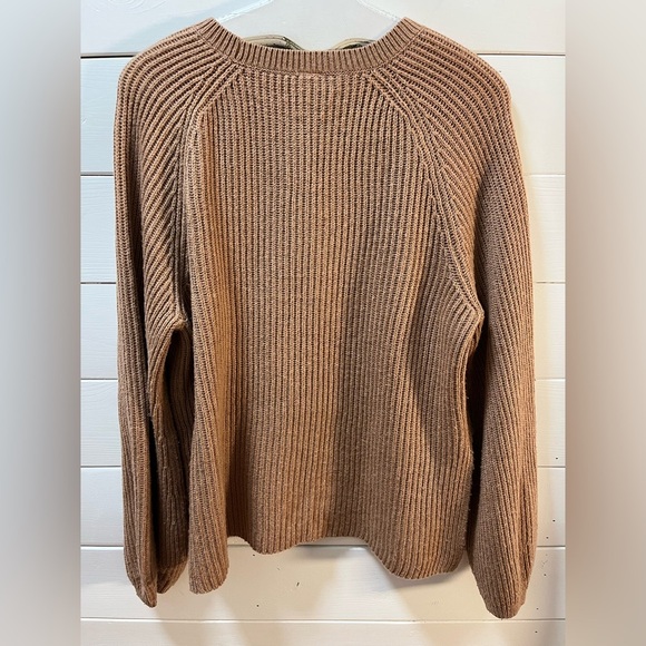 FWD – Brown Ribbed Knit Sweater XL - Picture 5 of 8